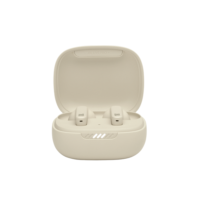 JBL Live Pro+ TWS - Beige - True wireless Noise Cancelling earbuds - Detailshot 1 image number null